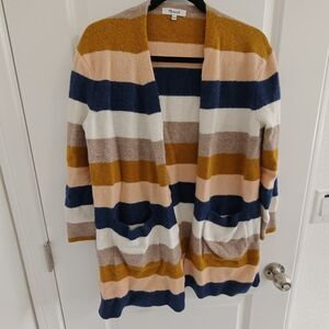Madewell Striped Cardigan